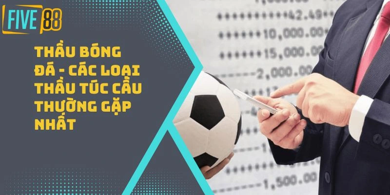 Thầu Bóng Đá – Các Loại Thầu Túc Cầu Thường Gặp Nhất